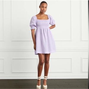 Hill House Athena Nap Dress Lilac Stripe